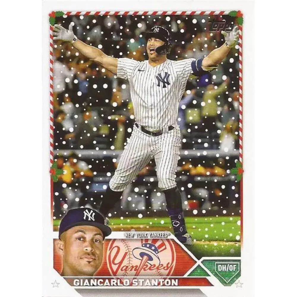 2023 Topps Holiday Giancarlo Stanton H25 New York Yankees